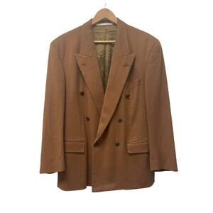 HUGO BOSS Loro Piana Wool Blazer‎ Jacket 38 Al Capone Double Breasted Germany